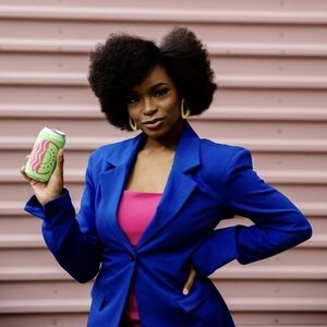 Royal Blue Blazet W/ Cut Out